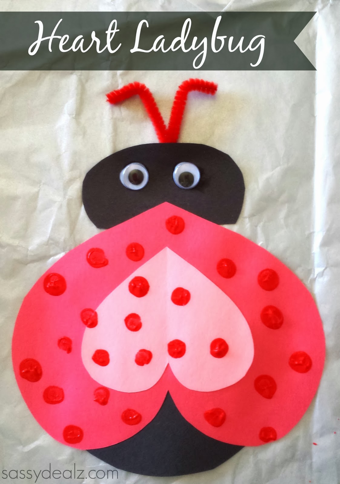 Love Bug Crafts for the Kids|Just in time for Valentine's Day